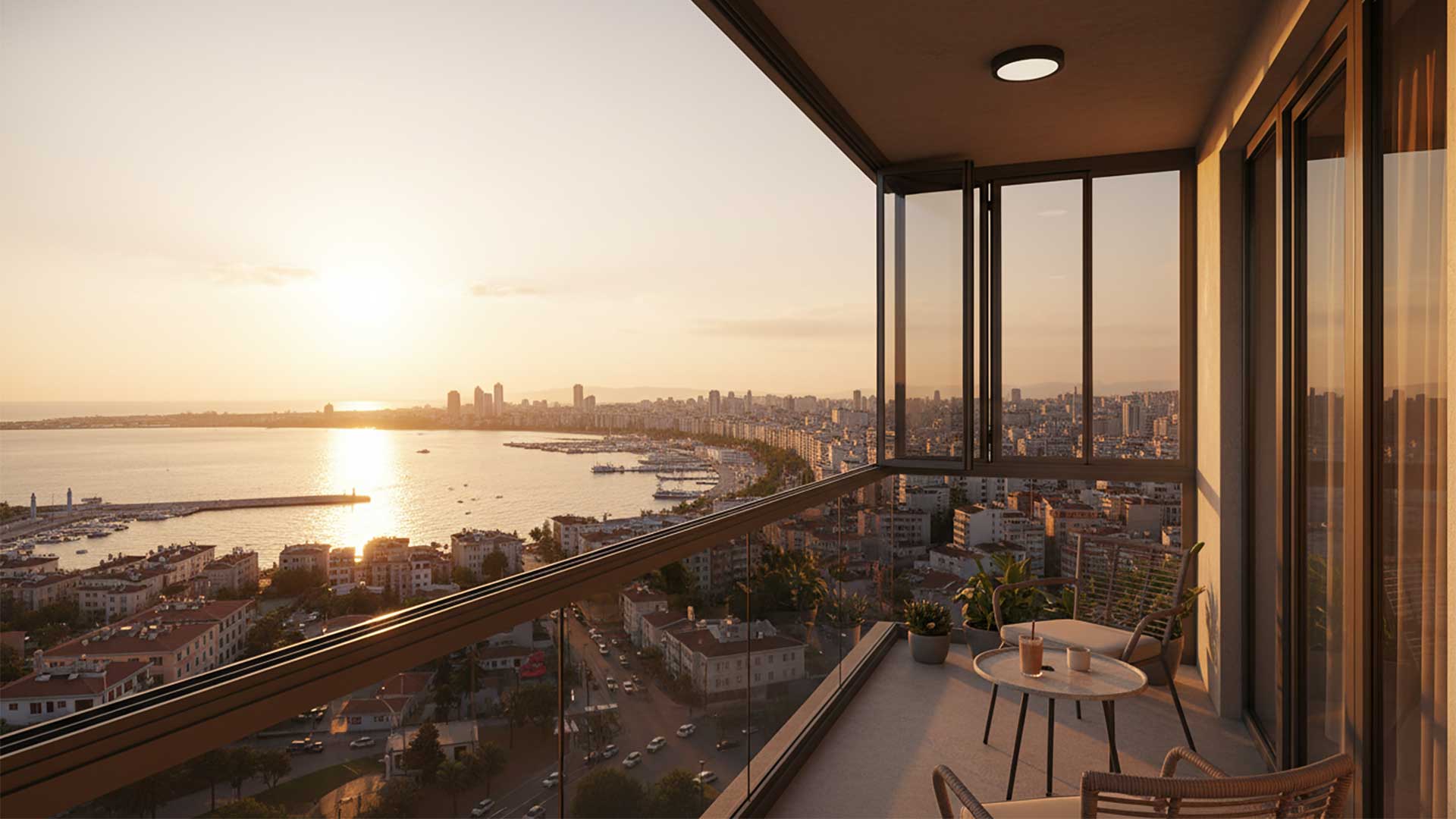 karşıyaka cam balkon